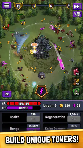 Evil Tower - Idle Defense TD screenshot