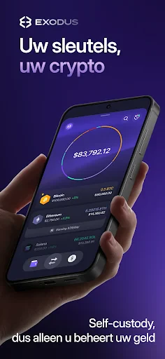 Exodus: Crypto Bitcoin-wallet screenshot
