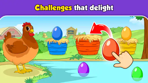 Farm animal games for kids 2-5 screenshot