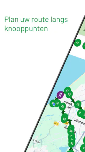 Fietsroutenetwerk screenshot