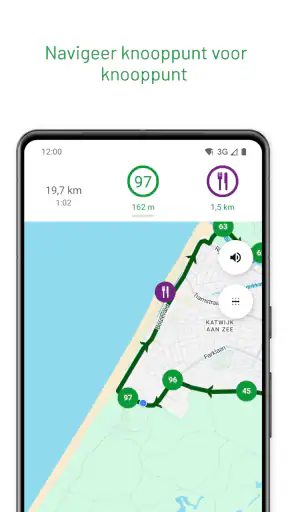 Fietsroutenetwerk screenshot