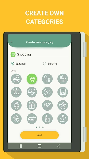 Financieel kosten manager screenshot