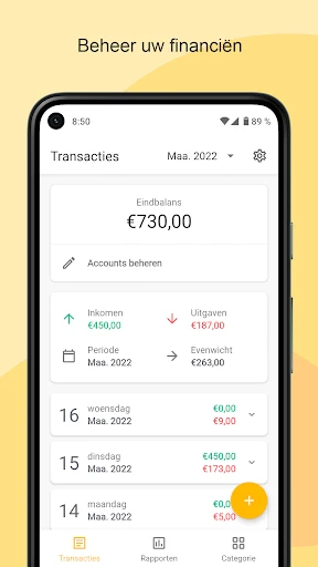 Financiën Pro screenshot