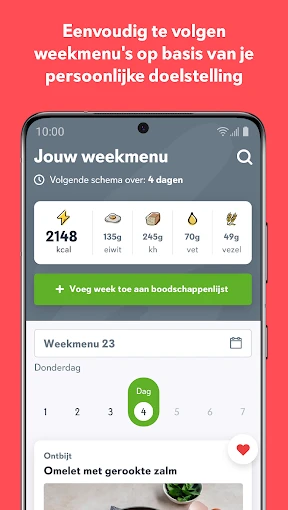 FitChef: Weekmenu's op maat! screenshot