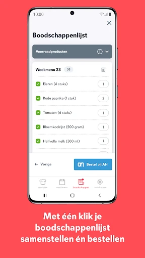 FitChef: Weekmenu's op maat! screenshot