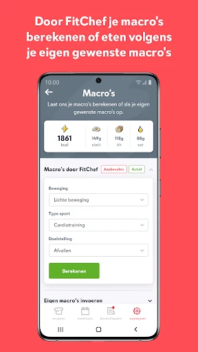 FitChef: Weekmenu's op maat! screenshot