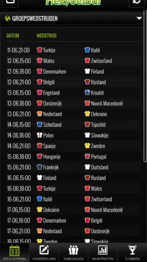 Flexvoetbal screenshot