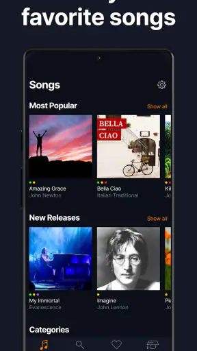 flowkey: Piano leren spelen screenshot