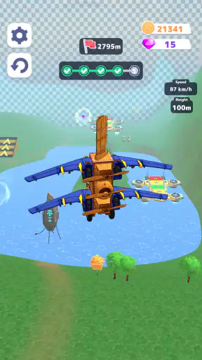 Fly Challenge・Vliegtuigspellen screenshot