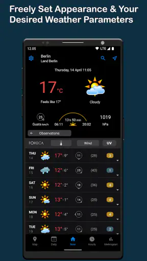 Foreca Weer screenshot