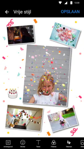 Foto Collage: Fotoredacteur screenshot
