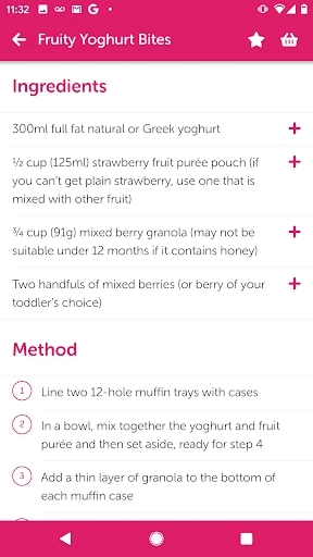 Fussy Toddler Recipes screenshot
