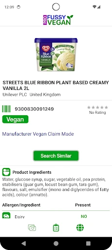 Fussy Vegan Pro screenshot