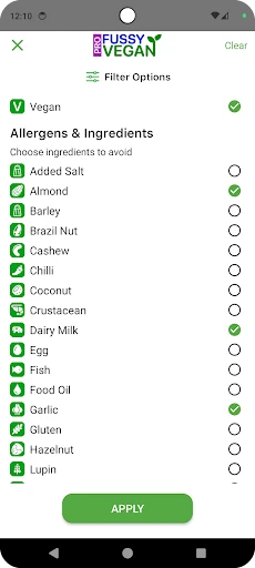 Fussy Vegan Pro screenshot