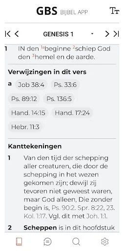 GBS Bijbel App screenshot