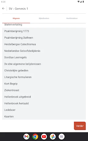 GBS Bijbel App screenshot