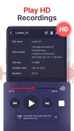 geluidsrecorder screenshot
