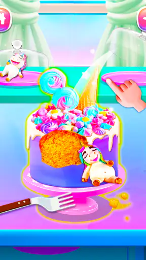 Girl Games: Unicorn Cooking screenshot