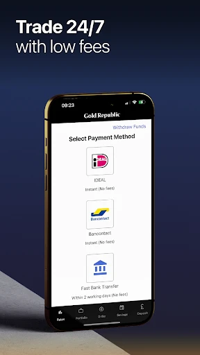 GoldRepublic - Beleg in goud screenshot