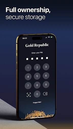 GoldRepublic - Beleg in goud screenshot