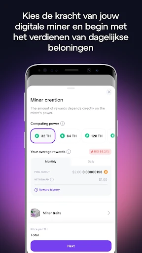 GoMining - Coin Mining App screenshot