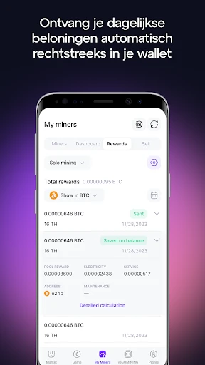 GoMining - Coin Mining App screenshot