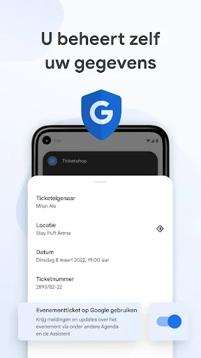 Google Wallet screenshot