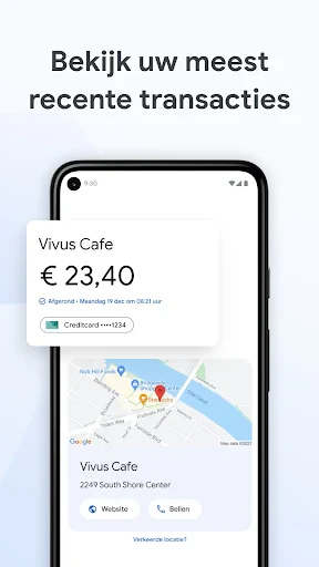 Google Wallet screenshot