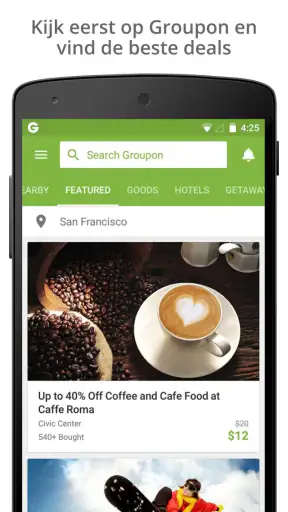 Groupon: Shop Deals en Coupons screenshot