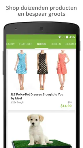 Groupon: Shop Deals en Coupons screenshot