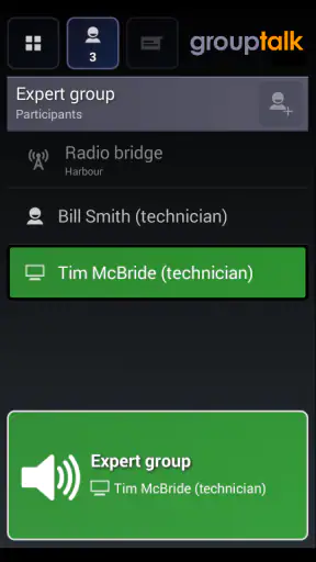 GroupTalk screenshot
