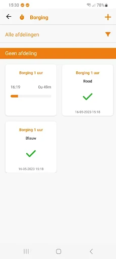 HACCP app Bureau de Wit screenshot
