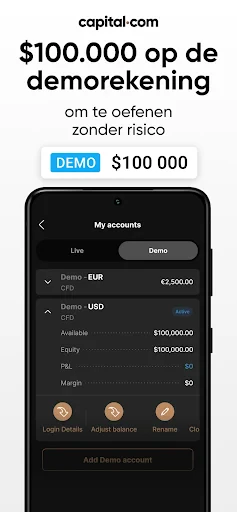 Handel Aandelen - Capital.com screenshot