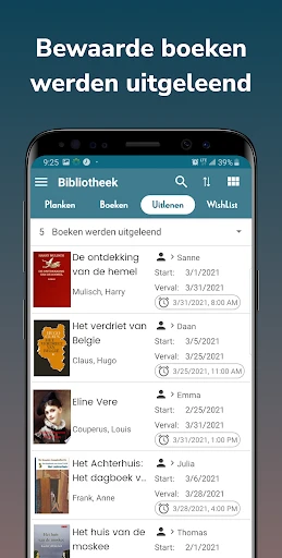 Handy Library - Boeken Ordenen screenshot