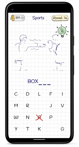 Hangman Kids - Word game screenshot