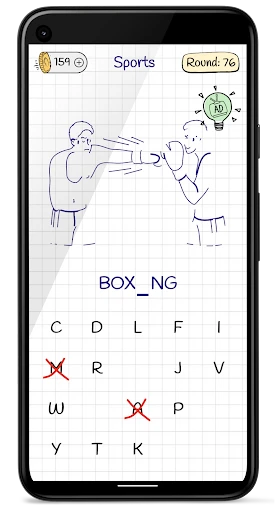 Hangman Kids - Word game screenshot
