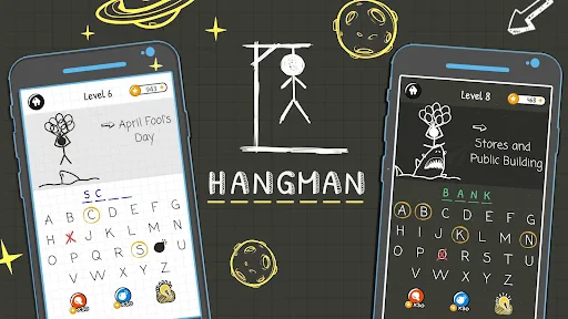 Hangman Words:Two Player Games screenshot