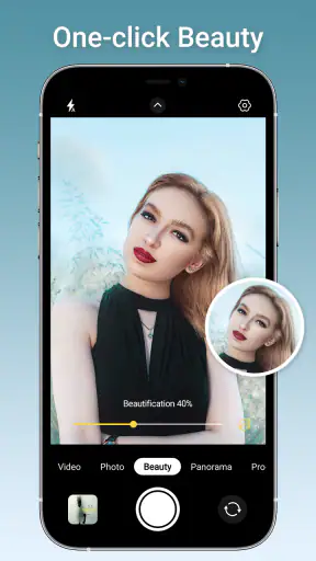 HD-camera schoonheidscamera screenshot