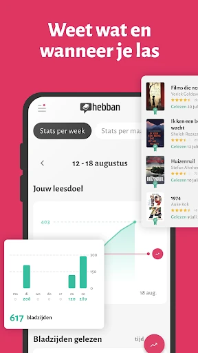 Hebban Boekenapp screenshot