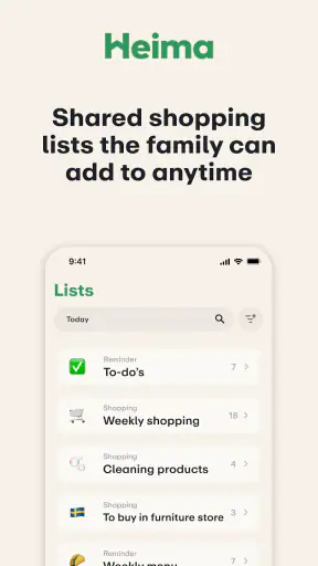 Heima: Gezinsplanner & Klusjes screenshot