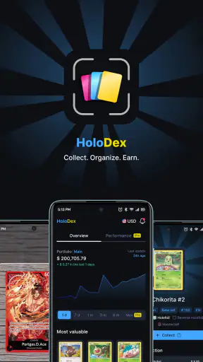 HoloDex - TCG Scan & Collect screenshot
