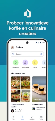 HomeID: Recepten en Smart Home screenshot