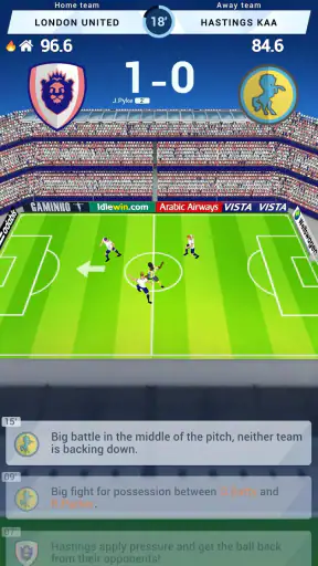 Idle Eleven - voetbalmagnaat screenshot