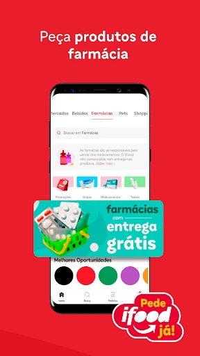 iFood comida e mercado em casa screenshot
