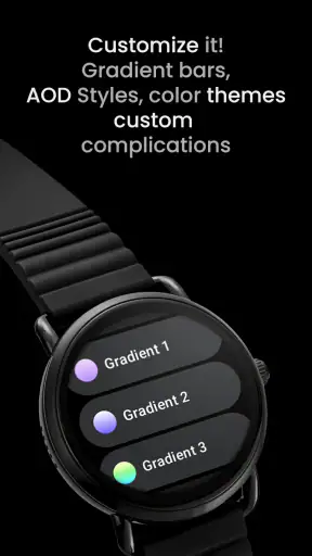 InfoBlock Watch Face screenshot
