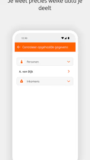ING Aanleveren screenshot