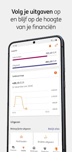 ING Banking screenshot