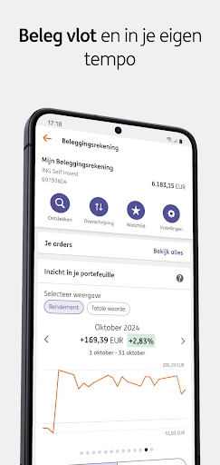 ING Banking screenshot