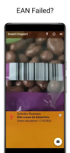 Insekten in Lebensmitteln screenshot