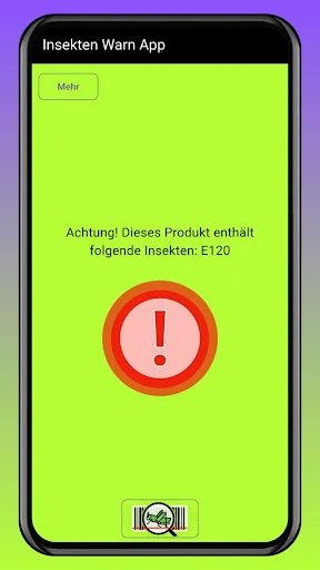 Insekten Warn App screenshot